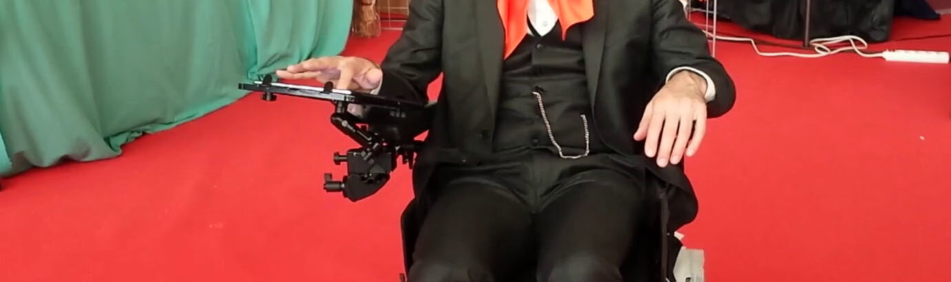 Cédric Villani sur le Fauteuil Roulant Augmenté