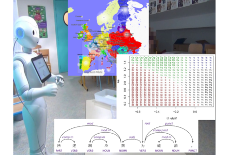 Composition d'images illustrant la recheche de l'équipe M3