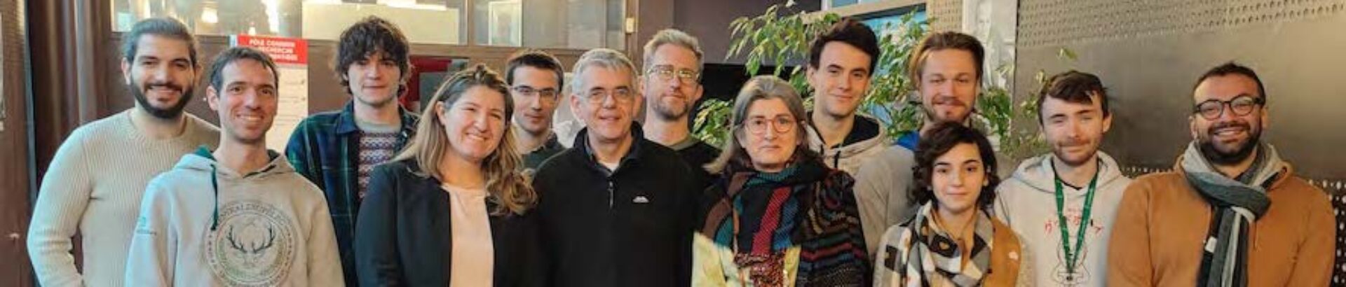 Photo de groupe des membres de l'équipe LAHDAK