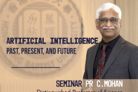 Portait de Pr C. Mohan et reprise des informations